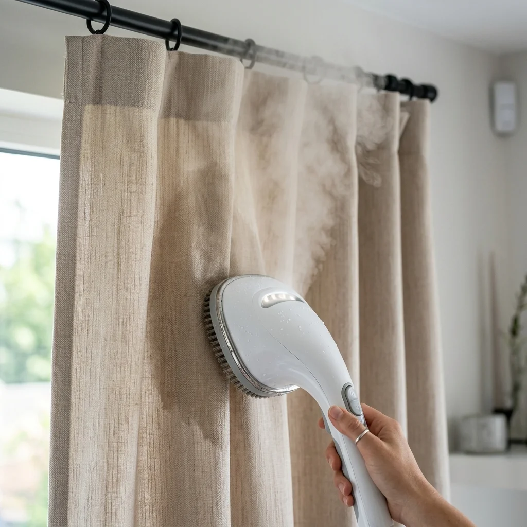 drapes cleaning technician Fresho Curtain Cleaning redcliffe QLD
